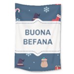 Xmas Buona Befana Large Tapestry