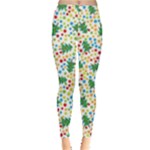 pop art christmas tree Leggings 