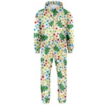 pop art christmas tree Hooded Jumpsuit (Men)