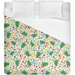 pop art christmas tree Duvet Cover (King Size)