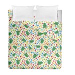 pop art christmas tree Duvet Cover Double Side (Full/ Double Size)