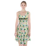 pop art christmas tree Racerback Midi Dress