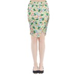 pop art christmas tree Midi Wrap Pencil Skirt