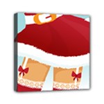 Sexy Mrs Santa Claus Mini Canvas 6  x 6  (Stretched)