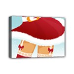 Sexy Mrs Santa Claus Mini Canvas 7  x 5  (Stretched)