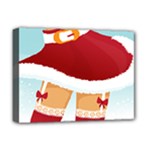 Sexy Mrs Santa Claus Deluxe Canvas 16  x 12  (Stretched) 