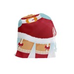 Sexy Mrs Santa Claus Drawstring Pouch (Large)