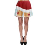 Sexy Mrs Santa Claus Skater Skirt