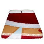 Sexy Mrs Santa Claus Fitted Sheet (King Size)