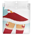 Sexy Mrs Santa Claus Duvet Cover (Queen Size)