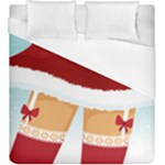 Sexy Mrs Santa Claus Duvet Cover (King Size)