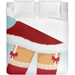 Sexy Mrs Santa Claus Duvet Cover (California King Size)