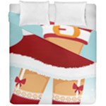 Sexy Mrs Santa Claus Duvet Cover Double Side (California King Size)