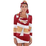 Sexy Mrs Santa Claus Long Sleeve Hooded T-shirt