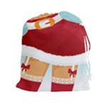 Sexy Mrs Santa Claus Drawstring Pouch (XXL)