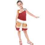 Sexy Mrs Santa Claus Kids  Sleeveless Dress