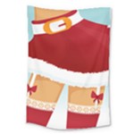 Sexy Mrs Santa Claus Large Tapestry