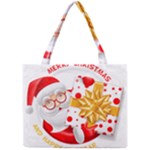 Santa Claus Happy New Year Mini Tote Bag