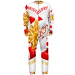 Santa Claus Happy New Year OnePiece Jumpsuit (Men)