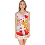 Santa Claus Happy New Year Bodycon Dress