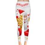 Santa Claus Happy New Year Leggings 