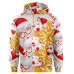 Santa Claus Happy New Year Men s Pullover Hoodie