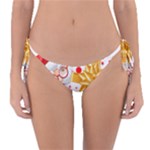 Santa Claus Happy New Year Reversible Bikini Bottom