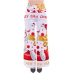 Santa Claus Happy New Year So Vintage Palazzo Pants