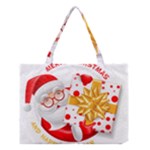 Santa Claus Happy New Year Medium Tote Bag