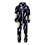 purple new years day Hooded Jumpsuit (Kids)