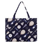 purple new years day Zipper Medium Tote Bag