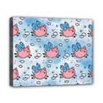 flying pigs Canvas 10  x 8  (Stretched)