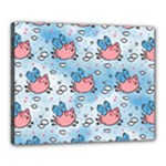 flying pigs Canvas 20  x 16  (Stretched)