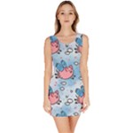 flying pigs Bodycon Dress