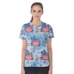 flying pigs Women s Cotton Tee