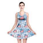 flying pigs Reversible Skater Dress