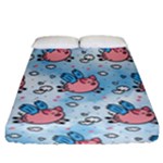 flying pigs Fitted Sheet (California King Size)