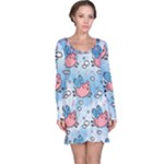 flying pigs Long Sleeve Nightdress