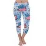 flying pigs Capri Winter Leggings 