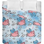 flying pigs Duvet Cover Double Side (King Size)