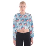 flying pigs Cropped Sweatshirt