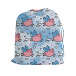 flying pigs Drawstring Pouch (XXL)