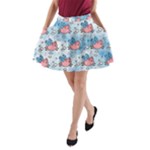 flying pigs A-Line Pocket Skirt