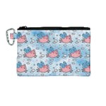 flying pigs Canvas Cosmetic Bag (Medium)