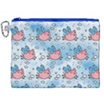 flying pigs Canvas Cosmetic Bag (XXL)