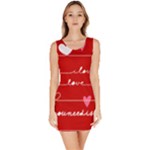 Red Love You Bodycon Dress