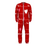 Red Love You OnePiece Jumpsuit (Kids)