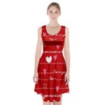 Red Love You Racerback Midi Dress