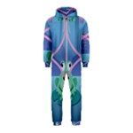 valentines day frog lovers Hooded Jumpsuit (Kids)