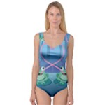 valentines day frog lovers Princess Tank Leotard 